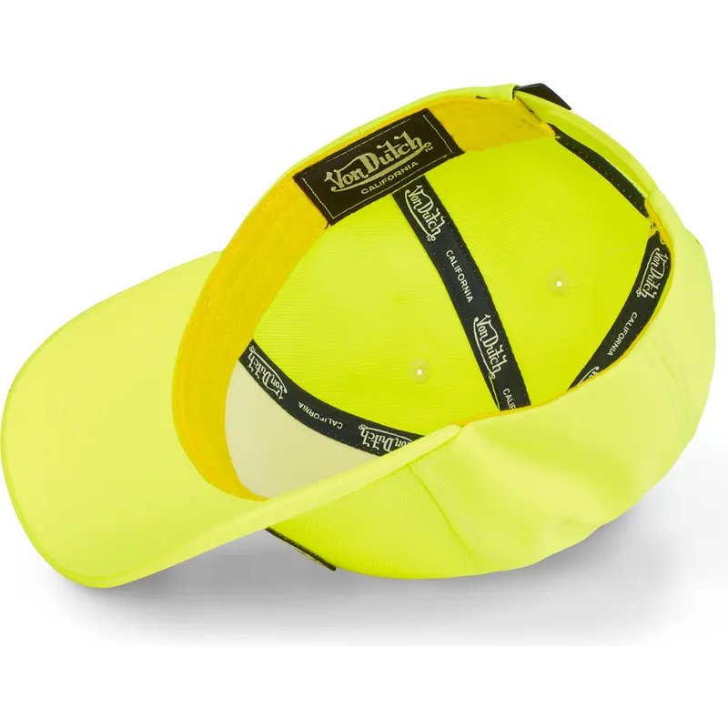 shapka-izvita-zhlt-snapbek-kustom-kulture-col-yel1-ot-von-dutch