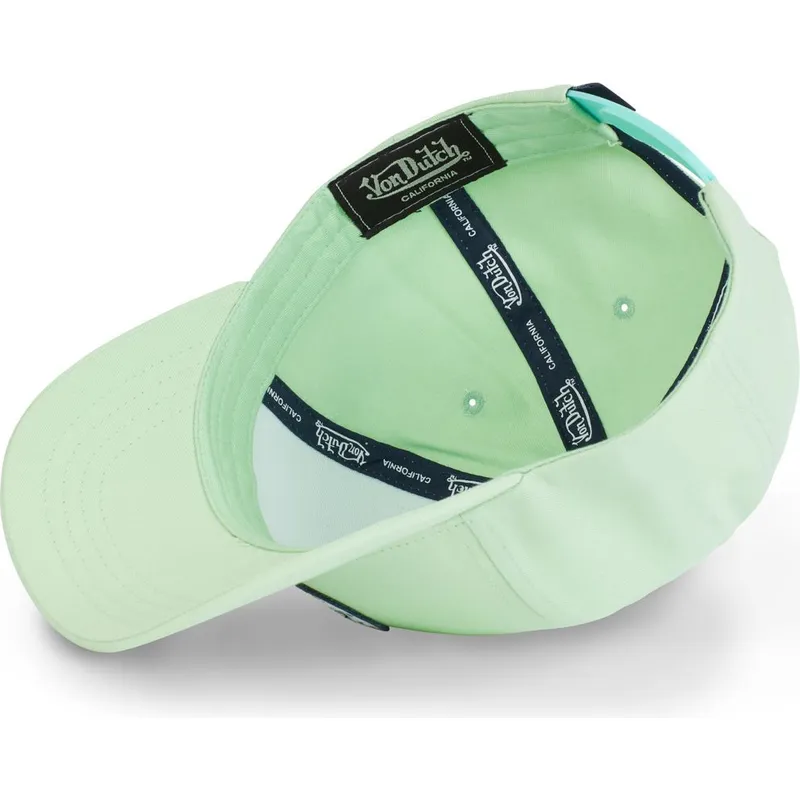 shapka-izvita-zelena-snapbek-kustom-kulture-col-mint-ot-von-dutch