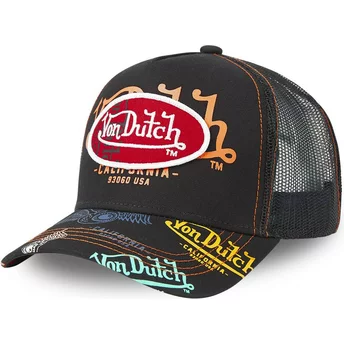 Von Dutch BRA BLA2 Black Trucker Hat