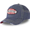 shapka-izvita-sinya-reguliruem-vaquero-moto-club-moto-ot-von-dutch