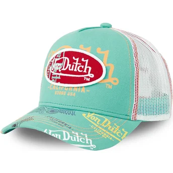 Gorra trucker azul y blanca BRA GRE2 de Von Dutch