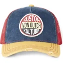 von-dutch-kustom-kulture-kus-marineblau-rot-und-braun-trucker-kappe