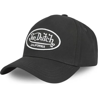 Шапка извита черна регулируем LOFB 6 от Von Dutch