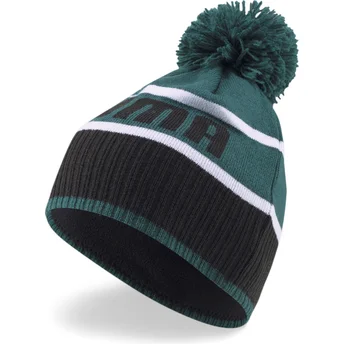shapka-zelena-pompon-ot-puma