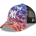 shapka-izvita-traker-mnogocveten-snapbek-a-frame-summer-city-na-new-york-yankees-mlb-ot-new-era