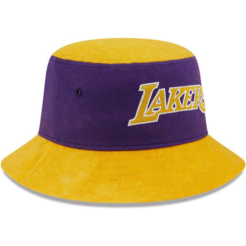 new era lakers bucket hat