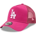 shapka-izvita-traker-roza-snapbek-a-frame-tonal-mesh-na-los-angeles-dodgers-mlb-ot-new-era