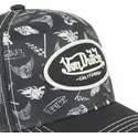 shapka-izvita-traker-cherna-snapbek-tat05-ot-von-dutch