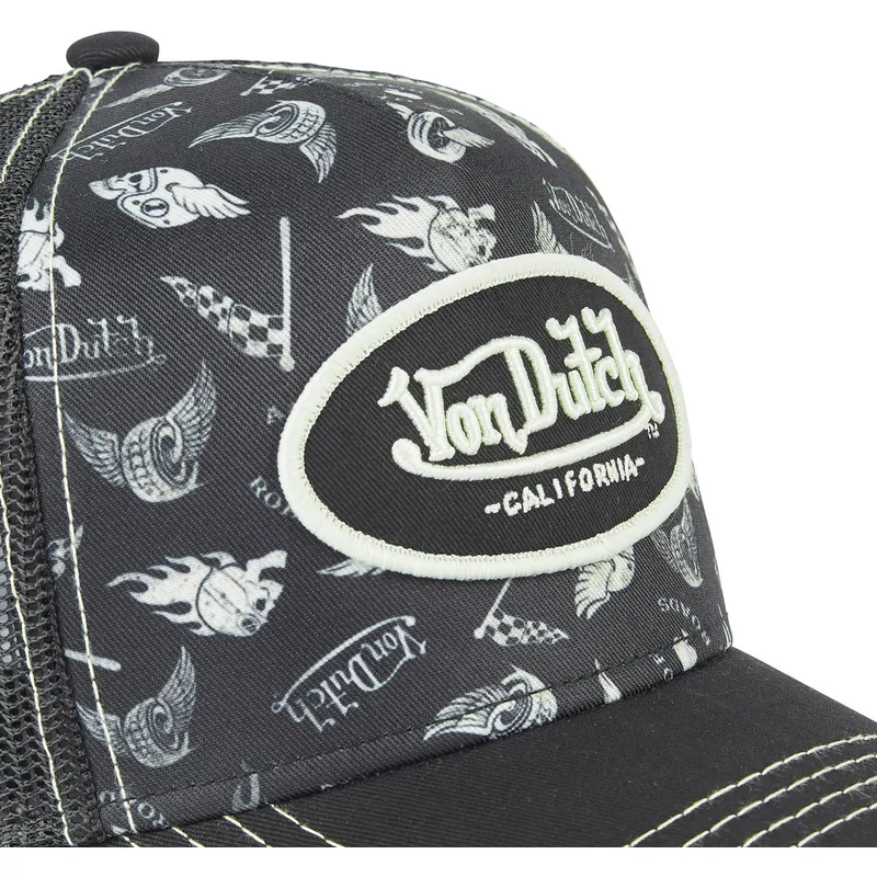 shapka-izvita-traker-cherna-snapbek-tat05-ot-von-dutch