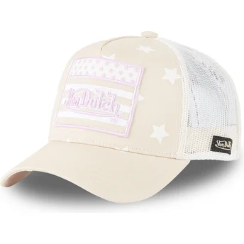 Gorra trucker rosa STAR LP de Von Dutch