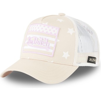 Von Dutch FLAG PP Pink Trucker Hat 