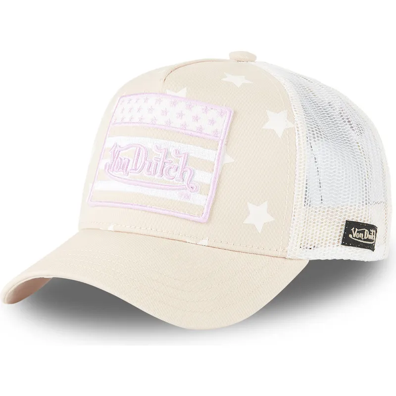 shapka-izvita-traker-roza-snapbek-star-lp-ot-von-dutch