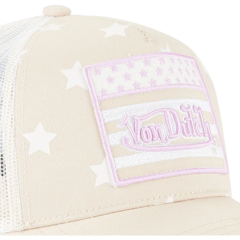 shapka-izvita-traker-roza-snapbek-star-lp-ot-von-dutch