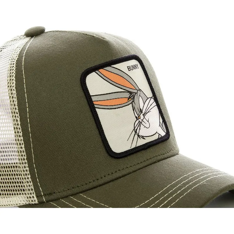 shapka-izvita-shapka-traker-zelena-snapbek-bugs-bunny-bun2-looney-tunes-bgs-bni-looney-tunes-ot-capslab