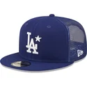 blaue-9fifty-all-star-game-los-angeles-dodgers-mlb-trucker-cap-von-new-era