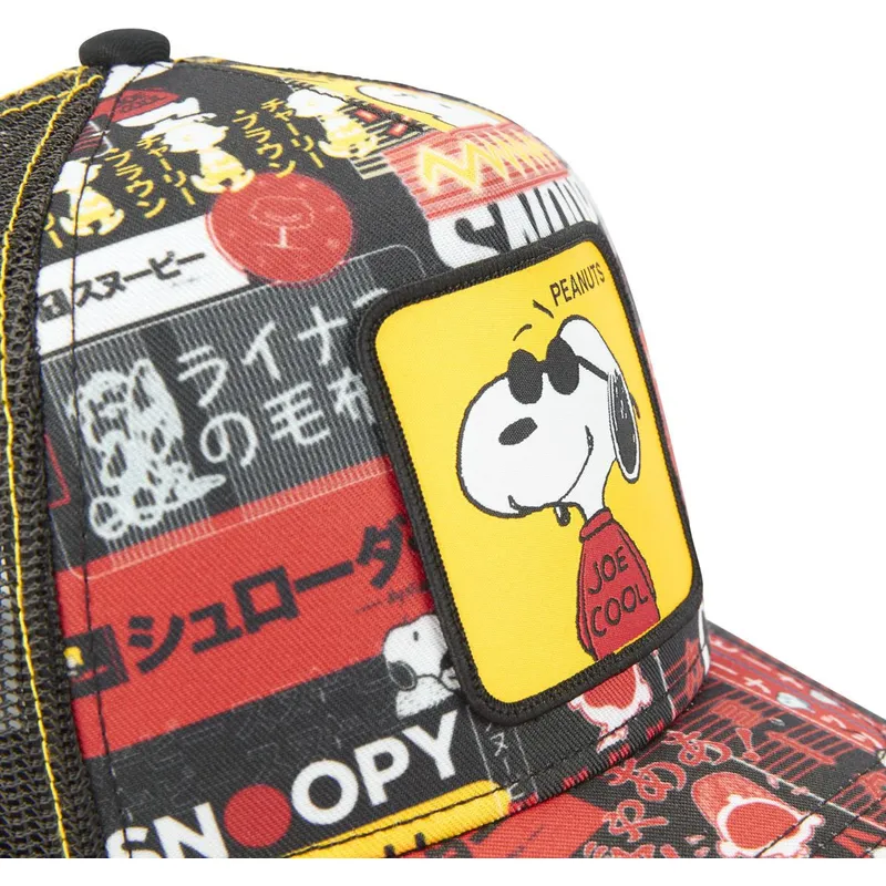 shapka-izvita-traker-cherna-snapbek-joe-cool-pea-sam1-snoopy-fstci-ot-capslab