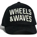 shapka-izvita-cherna-snapbek-classic-ww22-ot-wheels-and-waves