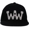 schwarze-snapback-kappe-waw-ww29-von-wheels-and-waves