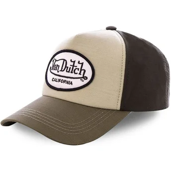 Шапка извита зелена снапбек TOI1 от Von Dutch