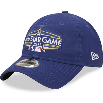 Blå justerbar buet kasket 9TWENTY All Star Game Core Classic fra Los Angeles Dodgers MLB fra New Era