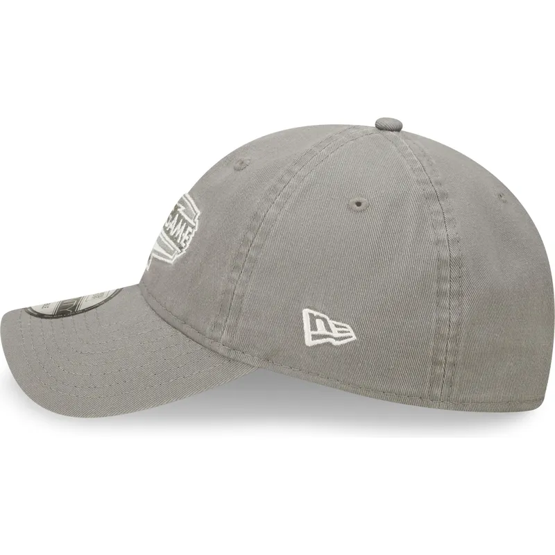 graue-verstellbare-curved-cap-9twenty-all-star-game-core-classic-der-los-angeles-dodgers-mlb-von-new-era