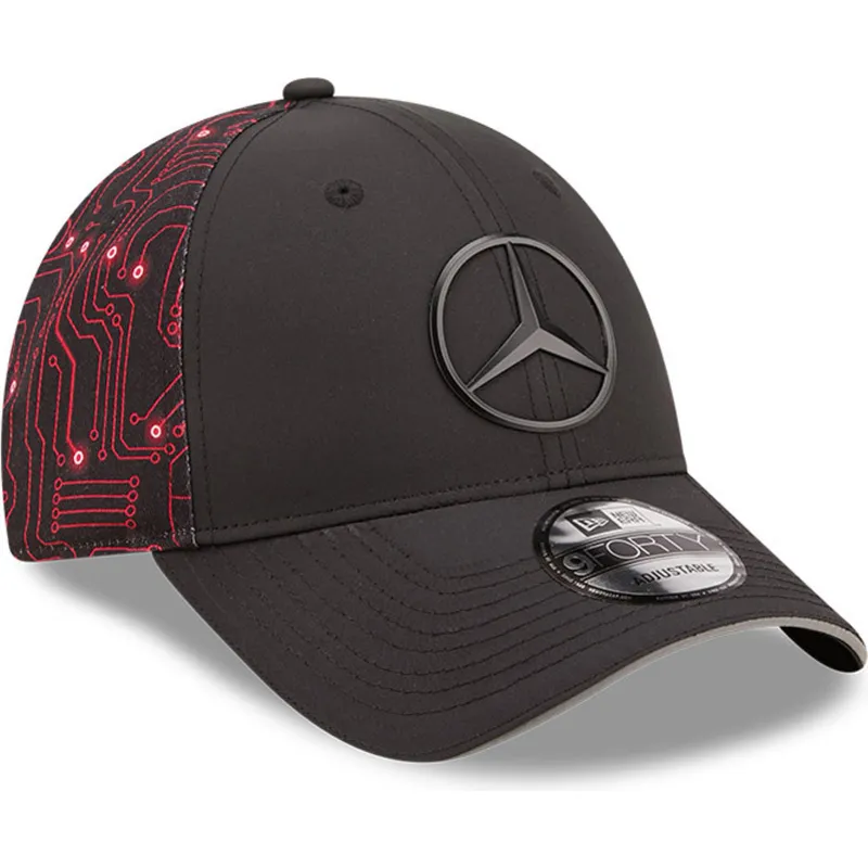 shapka-izvita-cherna-reguliruem-9forty-esports-grand-prix-na-mercedes-formula-1-ot-new-era