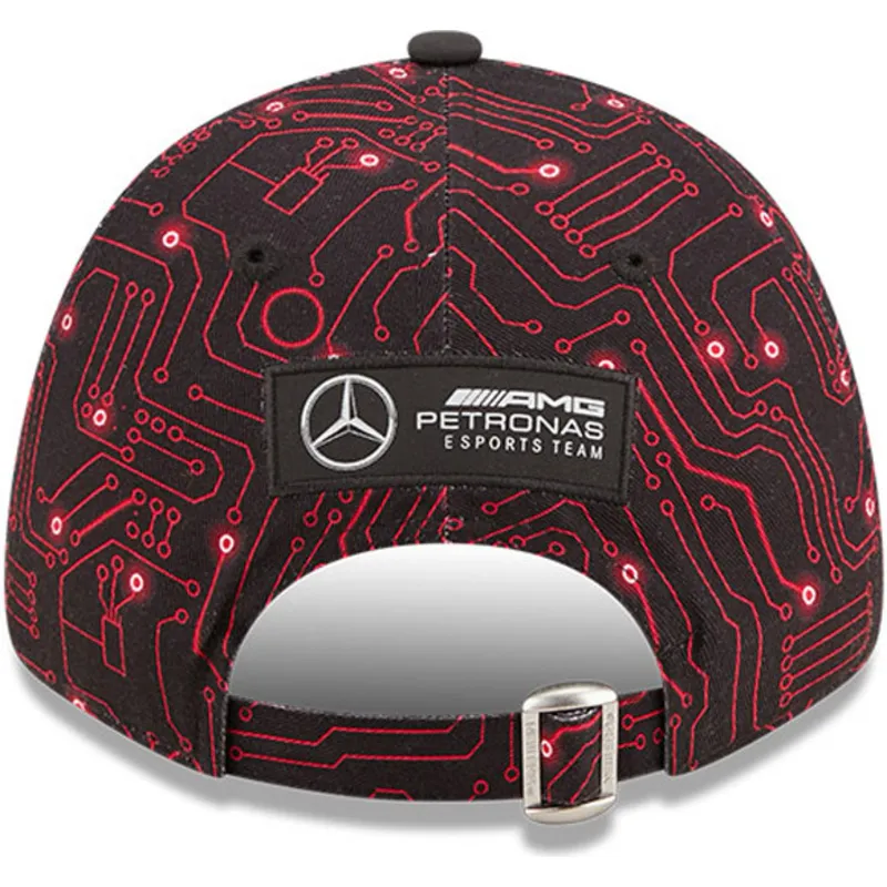 shapka-izvita-cherna-reguliruem-9forty-esports-grand-prix-na-mercedes-formula-1-ot-new-era