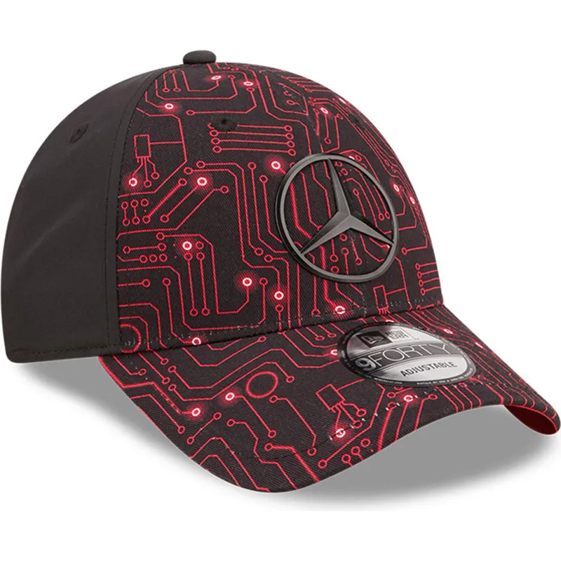 shapka-izvita-chervena-reguliruem-9forty-esports-grand-prix-na-mercedes-formula-1-ot-new-era