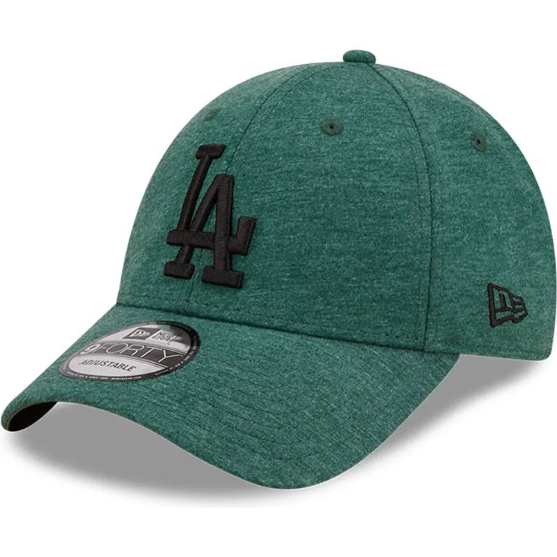 shapka-izvita-zelena-reguliruem-9forty-jersey-essential-na-los-angeles-dodgers-mlb-ot-new-era