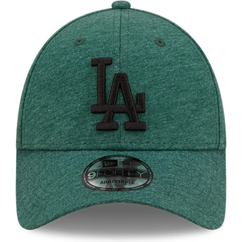 shapka-izvita-zelena-reguliruem-9forty-jersey-essential-na-los-angeles-dodgers-mlb-ot-new-era