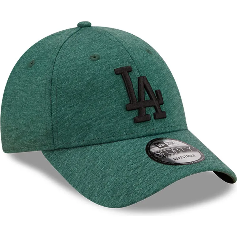 shapka-izvita-zelena-reguliruem-9forty-jersey-essential-na-los-angeles-dodgers-mlb-ot-new-era