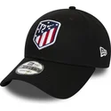 schwarze-verstellbare-9forty-kappe-von-atletico-de-madrid-lfp-von-new-era