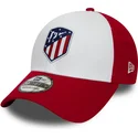 39thirty-contrast-weiss-rot-gebogene-kappe-von-atletico-de-madrid-lfp-von-new-era