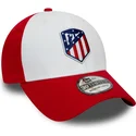 39thirty-contrast-weiss-rot-gebogene-kappe-von-atletico-de-madrid-lfp-von-new-era