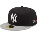 marineblaue-und-graue-anliegende-flat-cap-59fifty-team-city-patch-der-new-york-yankees-mlb-von-new-era
