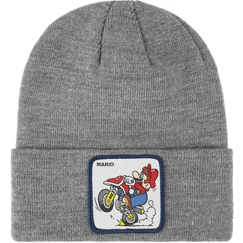 Шапка сив Motorcycle BON SUP2 Bros. Марио Super Mario Bros. от Capslab