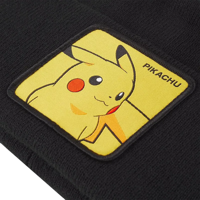 shapka-cherna-bon-pik1-pikachu-pokemon-ot-capslab