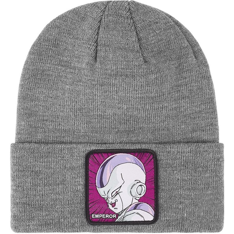 capslab-frieza-emperor-bon-arm2-dragon-ball-grey-beanie