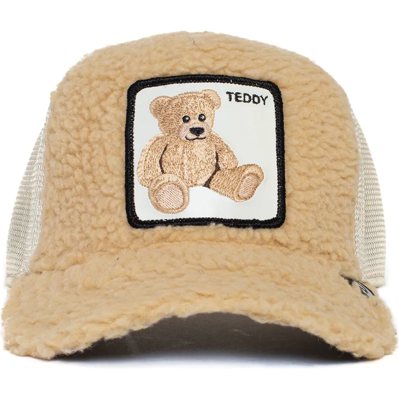 shapka-izvita-shapka-traker-bezhov-snapbek-de-borreguillo-oso-na-peluche-teddy-first-best-friend-the-farm-the-farm-ot-goorin-bro