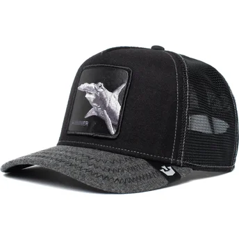 goorin-bros-schwarze-trucker-kappe-hammerhai-hammer-nightmare-alley-the-farm