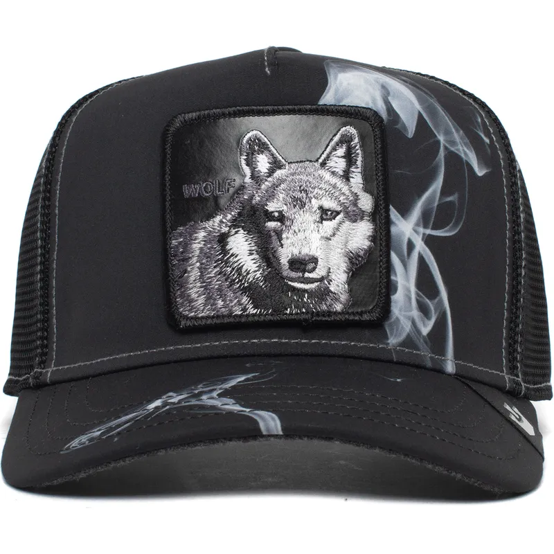 shapka-izvita-traker-cherna-snapbek-wolf-asphalt-jungle-the-farm-ot-goorin-bros