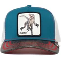 shapka-izvita-traker-sinya-snapbek-za-deca-clever-little-raptor-the-farm-ot-goorin-bros