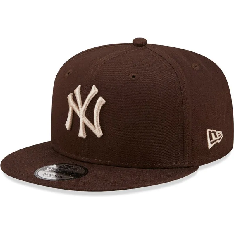 shapka-ploska-kafyav-snapbek-9fifty-league-essential-na-new-york-yankees-mlb-ot-new-era