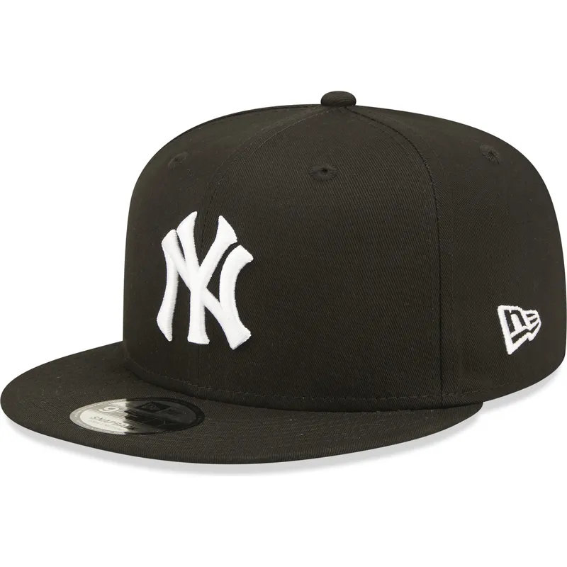 schwarze-flache-snapback-kappe-9fifty-coops-der-new-york-yankees-mlb-von-new-era