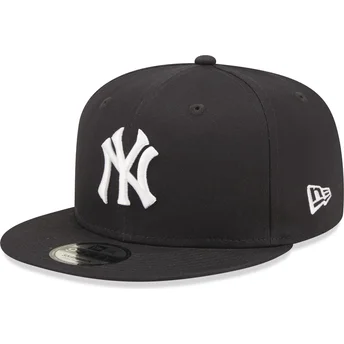 Καπέλο επίπεδο μπλε σκούρο snapback 9FIFTY COOPS των New York Yankees MLB της New Era