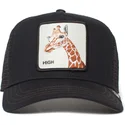 shapka-izvita-cherna-snapback-na-gorra-trucker-negra-jirafa-high-the-giraffe-the-farm-the-farm-ot-goorin-bros
