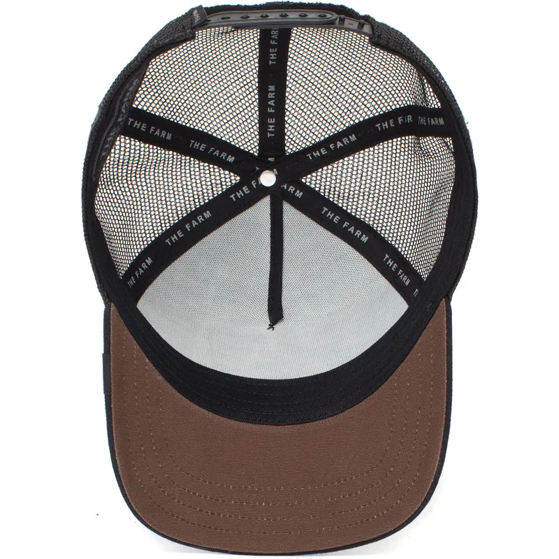 sort-trucker-kasket-giraf-high-the-giraffe-the-farm-fra-goorin-bros