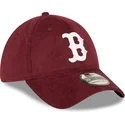 shapka-izvita-chervena-prilepnala-39thirty-cord-na-boston-red-sox-mlb-ot-new-era