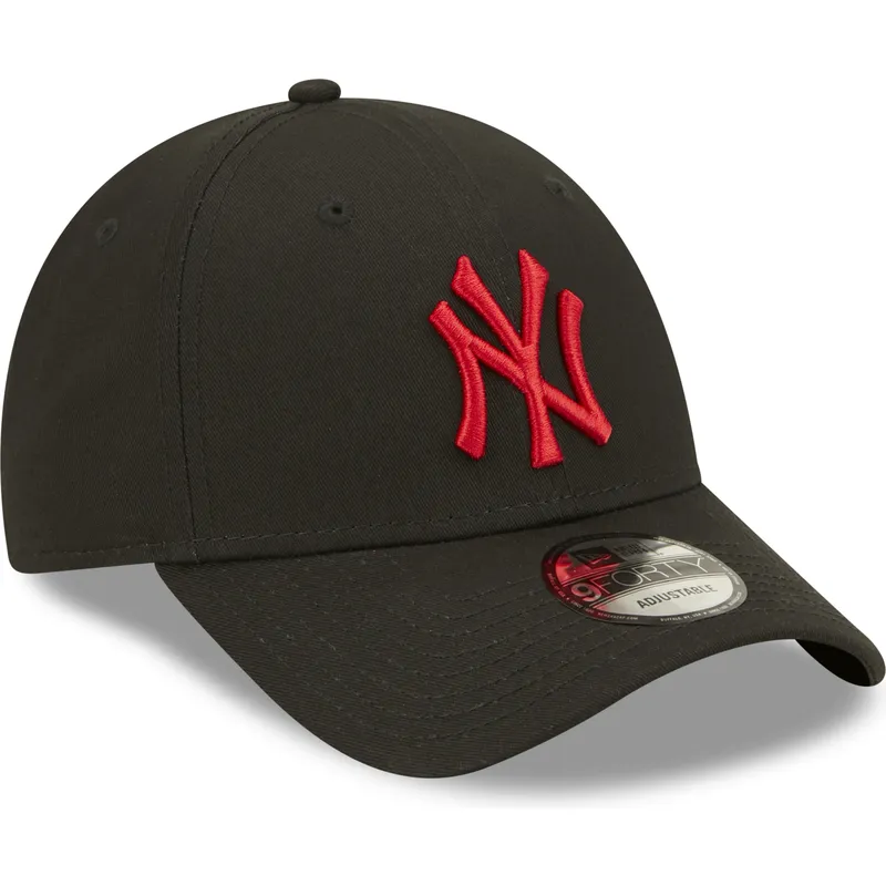 shapka-izvita-cherna-reguliruem-9forty-league-essential-na-new-york-yankees-mlb-ot-new-era