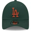 shapka-izvita-zelena-reguliruem-9forty-league-essential-na-los-angeles-dodgers-mlb-ot-new-era